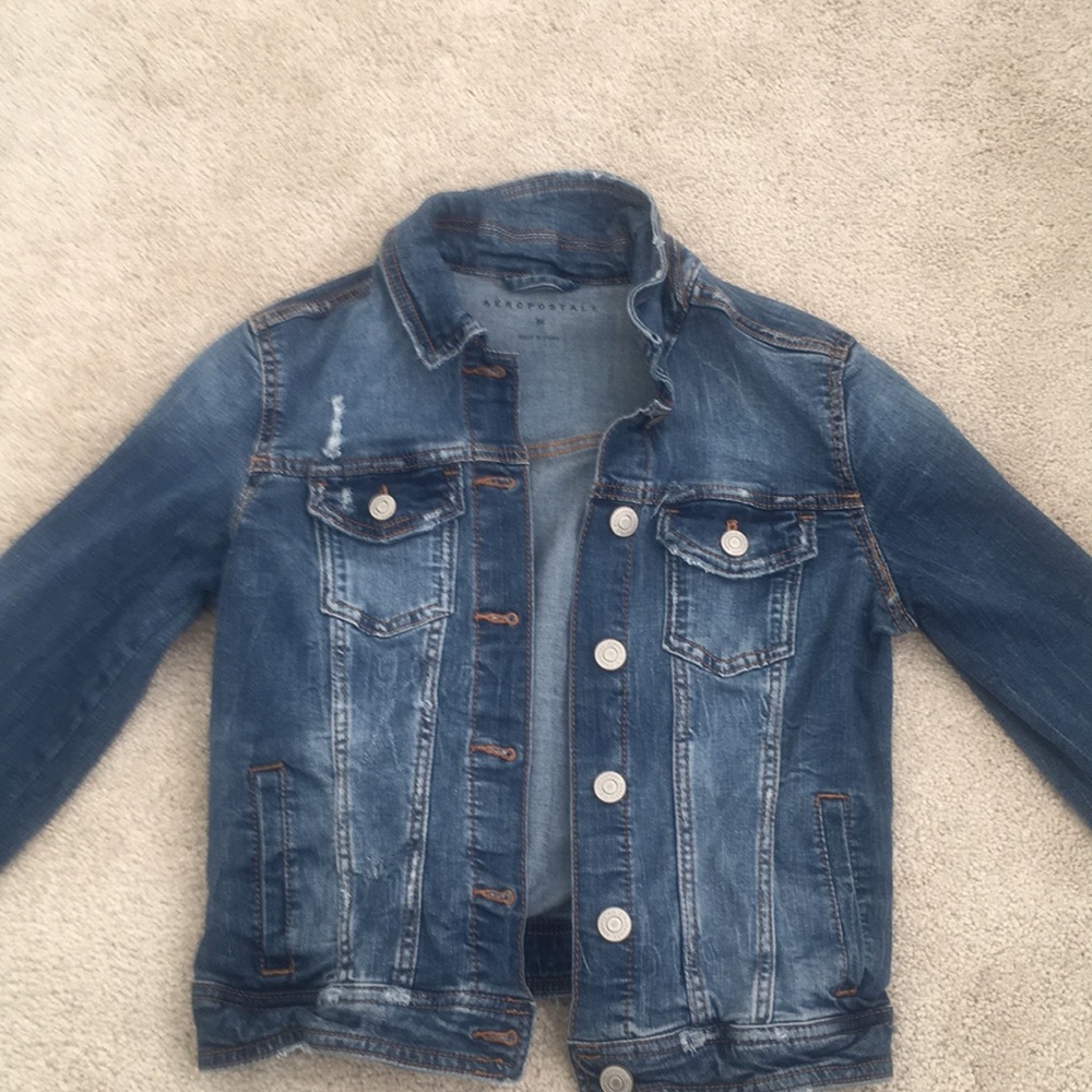 Dark denim, jean jacket